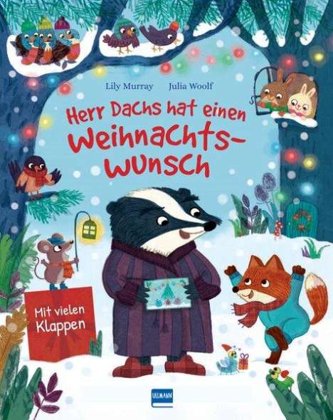 Lily Murray: Herr Dachs hat einen Weihnachtswunsch - Eine Weihnachtsmärchen für Kinder ab 3 Jahren, Buch