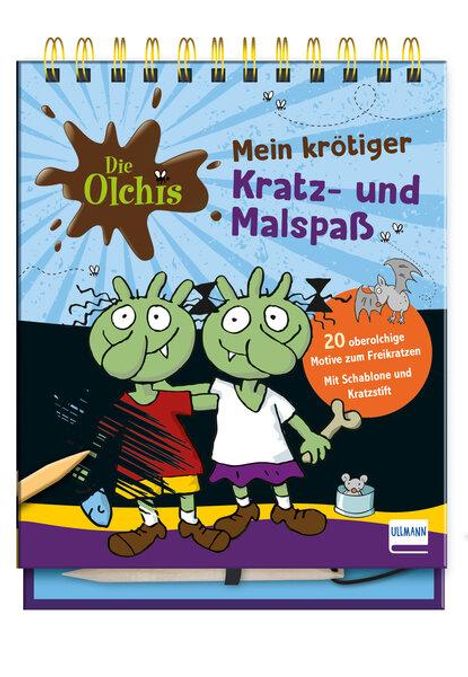 Die Olchis - Mein krötiger Kratz- und Malspaß, Buch
