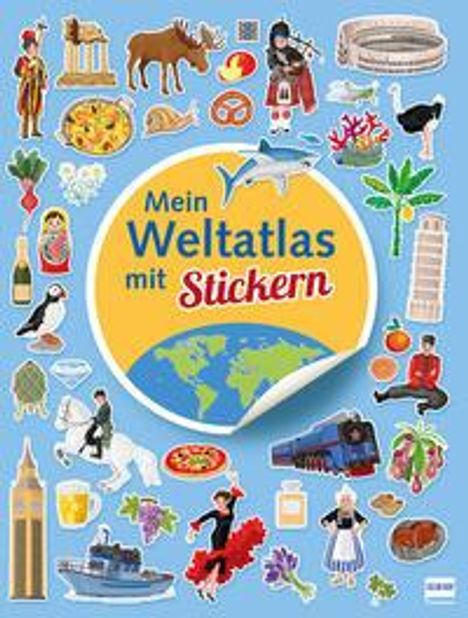 Mein Weltatlas mit Stickern, Buch