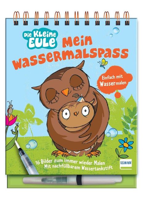 Susanne Weber: Mein Wassermalspaß - Die kleine Eule, Buch