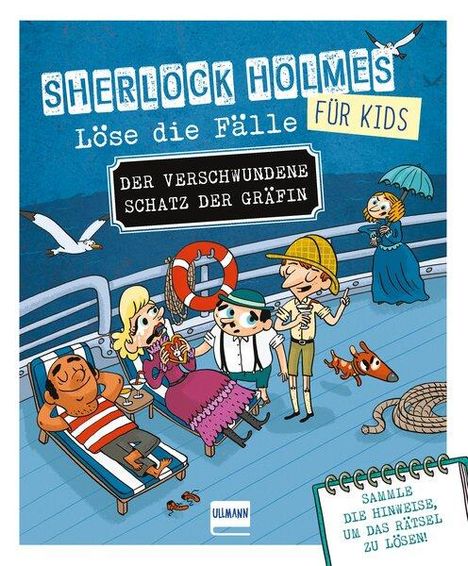 Sandra Lebrun: Sherlock für Kids - Löse die Fälle - Der verschwundene Schatz der Gräfin, Buch