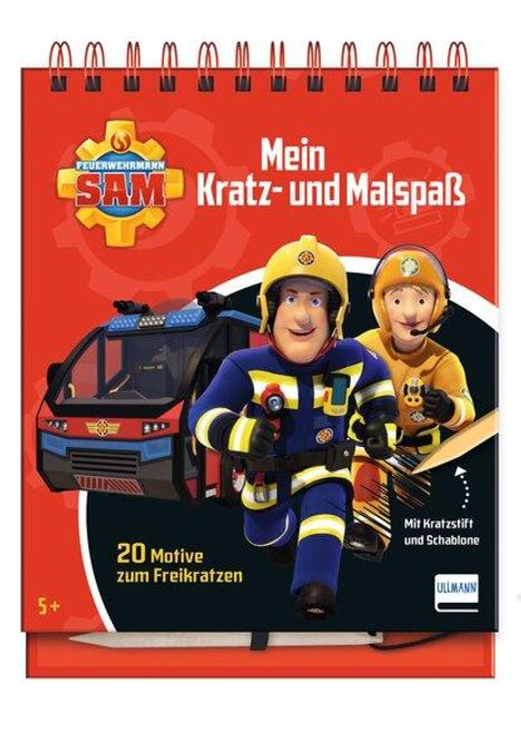 Mein Kratz- und Malspaß - Feuerwehrmann Sam, Buch