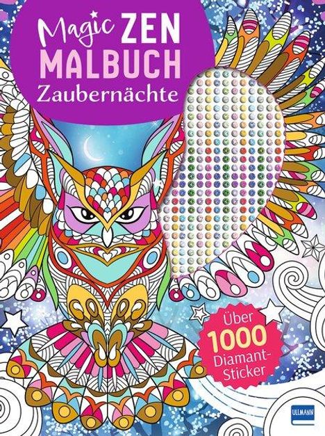 Magic Zen Malbuch - Zaubernächte, Buch