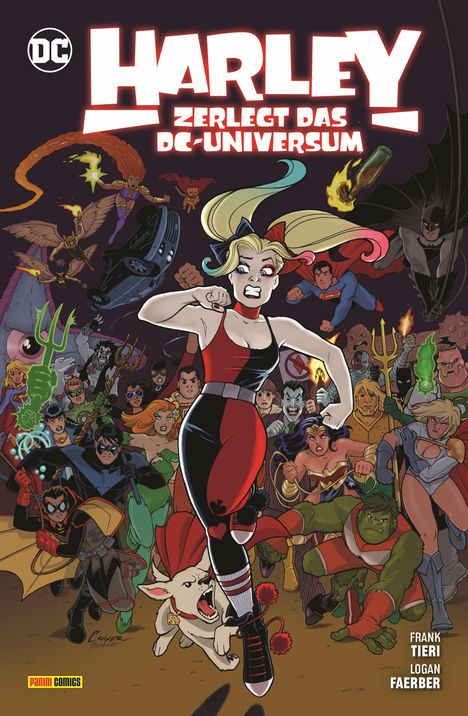 Frank Tieri: Harley Quinn: Harley zerlegt das DC-Universum, Buch