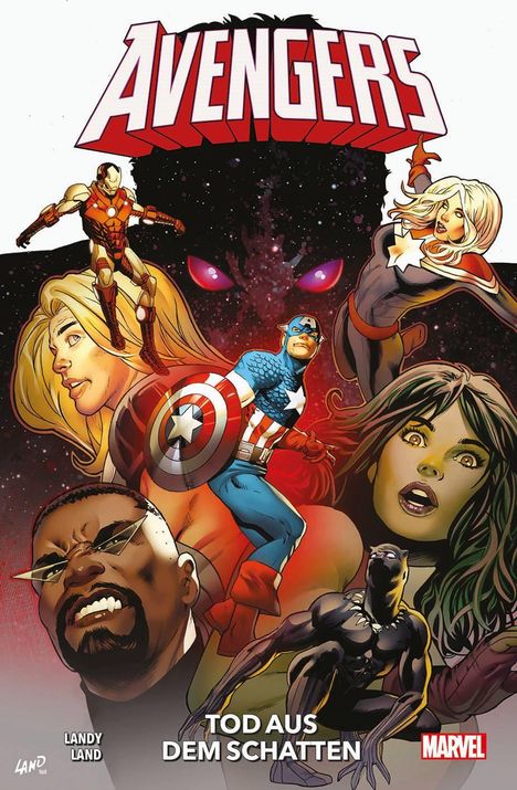 Derek Landy: Avengers: Tod aus dem Schatten, Buch