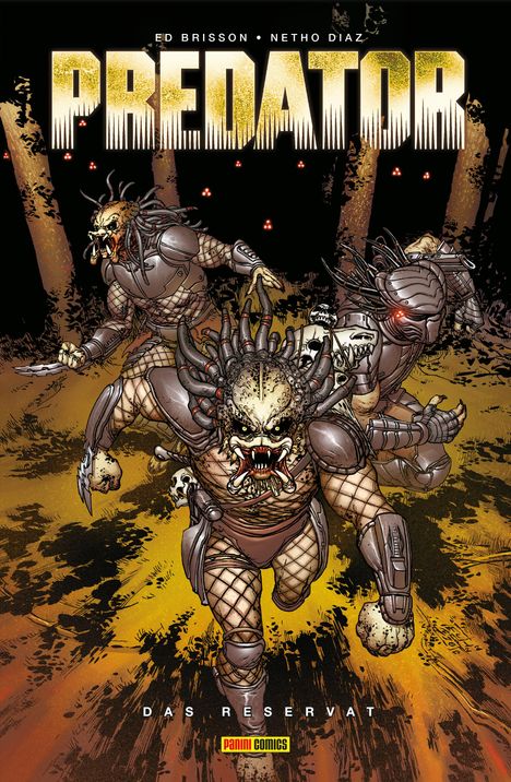 Ed Brisson: Predator, Buch