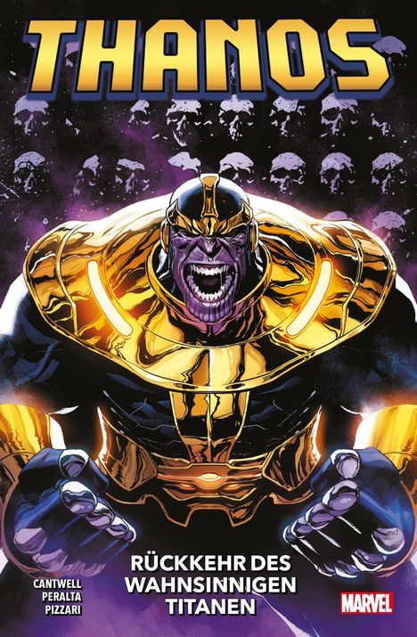 Christopher Cantwell: Thanos: Rückkehr des wahnsinnigen Titanen, Buch