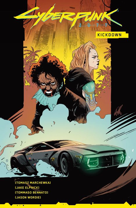 Thomasz Marchewka: Cyberpunk 2077: Kickdown, Buch