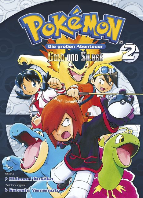 Hidenori Kusaka: Pokémon - Die großen Abenteuer: Gold und Silber 02, Buch