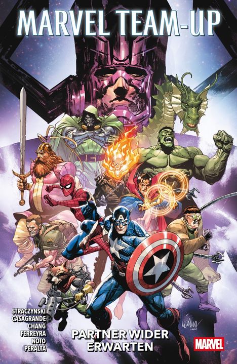 J. Michael Straczynski: Marvel Team-Up: Partner wider Erwarten, Buch