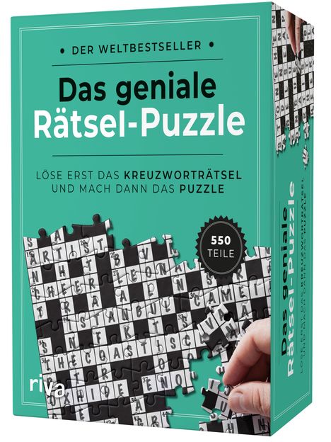 Riva Verlag: Das geniale Rätsel-Puzzle, Spiele