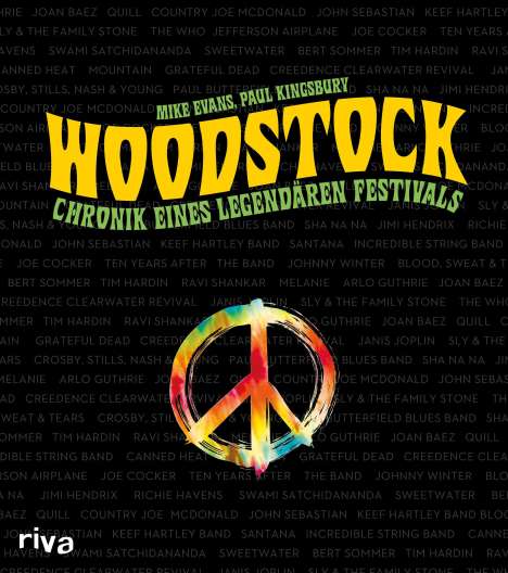 Mike Evans: Woodstock, Buch