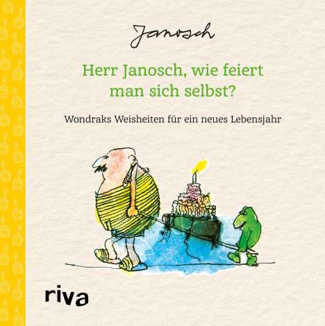 Janosch: Herr Janosch, wie feiert man sich selbst?, Buch