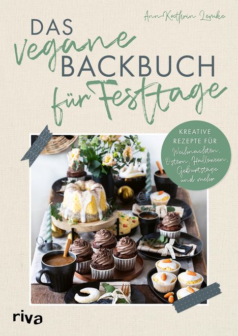 Ann-Kathrin Lemke: Das vegane Backbuch für Festtage, Buch