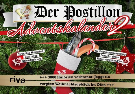 Stefan Sichermann: Der Postillon Adventskalender 2, Kalender