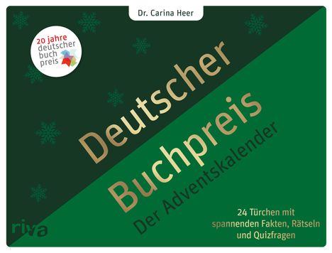 Carina Heer: Deutscher Buchpreis - Der Adventskalender, Buch