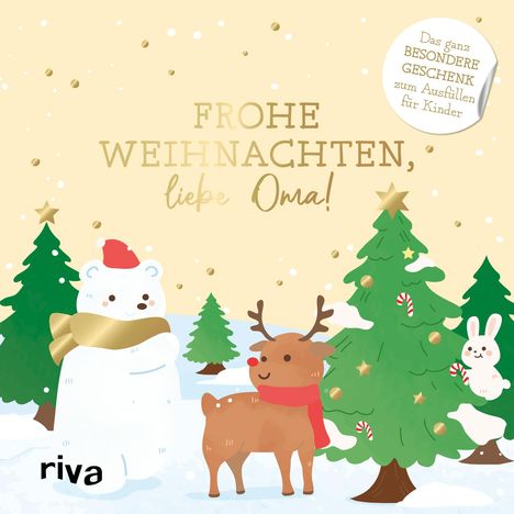 Carola Bell: Frohe Weihnachten, liebe Oma!, Buch