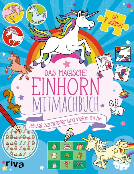 Imogen Currell-Williams: Das magische Einhorn-Mitmachbuch, Buch