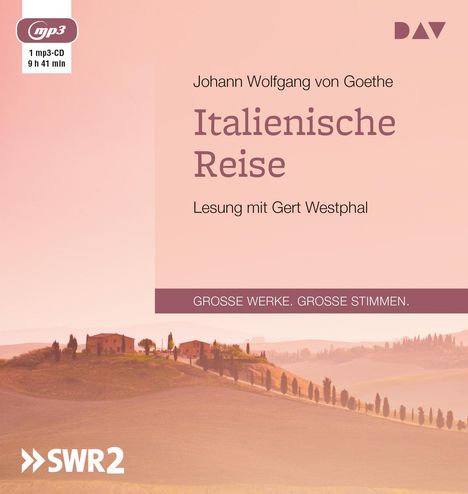 Johann Wolfgang von Goethe: Italienische Reise, MP3-CD