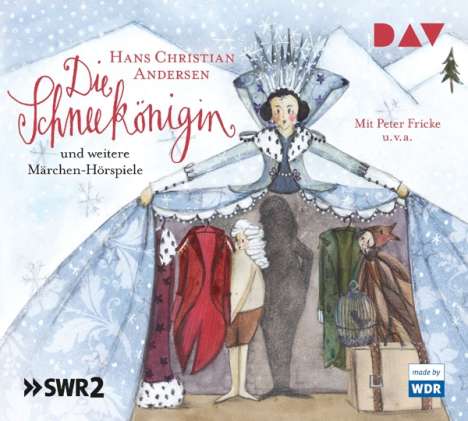 Hans Christian Andersen: Die Schneekönigin und weitere Märchen-Hörspiele, 3 CDs