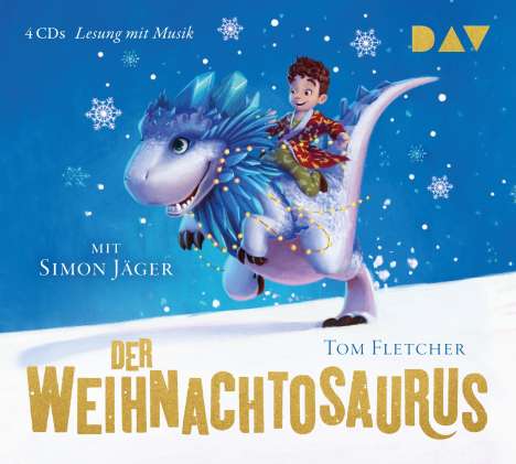 Tom Fletcher: Der Weihnachtosaurus, 4 CDs