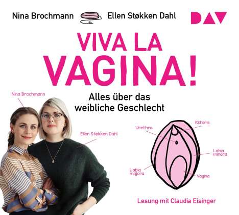 Nina Brochmann: Viva la Vagina! Alles über das weibliche Geschlecht. 4 CDs, 4 CDs