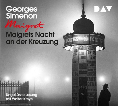 Maigrets Nacht an der Kreuzung, 3 CDs