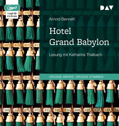 Arnold Bennett: Hotel Grand Babylon, MP3-CD