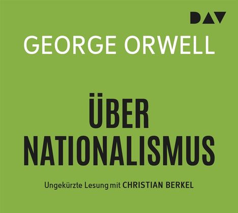 Über Nationalismus, CD