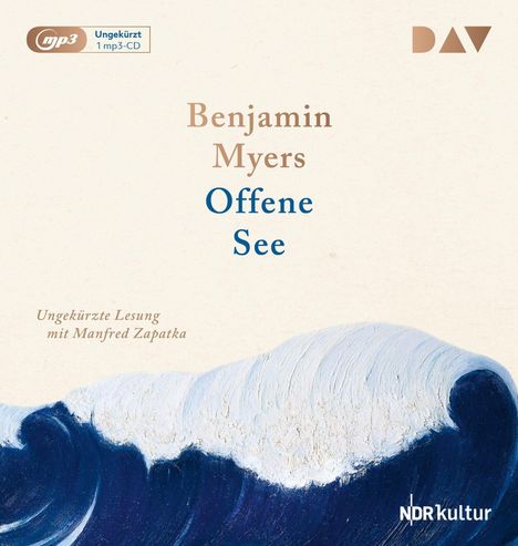 Benjamin Myers: Offene See, MP3-CD