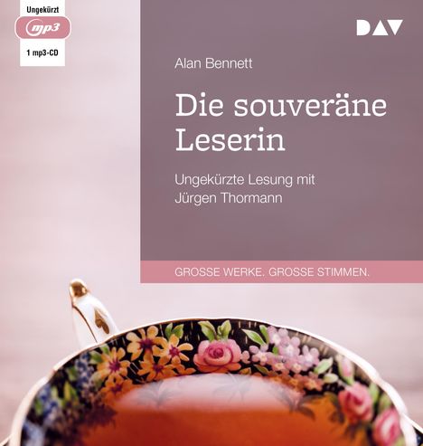 Alan Bennett: Die souveräne Leserin, MP3-CD