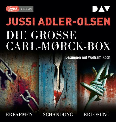 Die große Carl-Morck-Box 1, 3 MP3-CDs