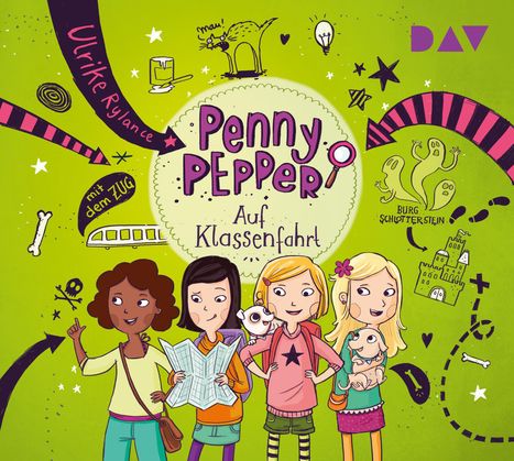 Ulrike Rylance: Penny Pepper - Teil 6: Auf Klassenfahrt, CD