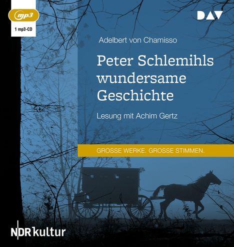 Adelbert von Chamisso: Peter Schlemihls wundersame Geschichte, MP3-CD