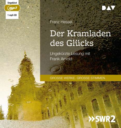 Franz Hessel: Der Kramladen des Glücks, MP3-CD