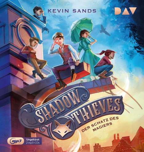 Kevin Sands: Shadow Thieves - Teil 1: Der Schatz des Magiers, 2 MP3-CDs