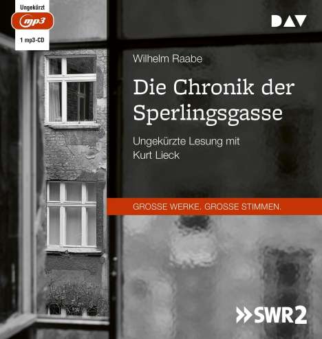Wilhelm Raabe: Die Chronik der Sperlingsgasse, MP3-CD