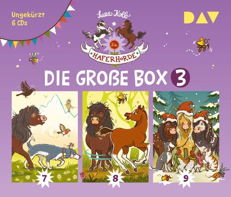 Suza Kolb: Die Haferhorde - Die große Box 3 (Teil 7-9), 6 CDs