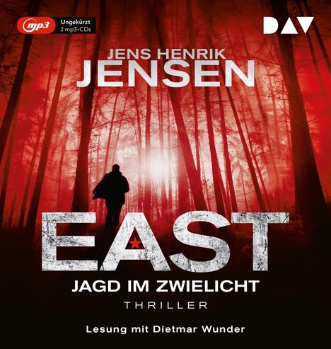 Jens Henrik Jensen: EAST. Jagd im Zwielicht, 2 MP3-CDs