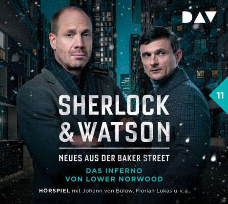 Sherlock &amp; Watson - Neues aus der Baker Street - Das Inferno von Lower Norwood (Fall 11), 2 CDs
