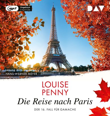 Louise Penny: Die Reise nach Paris. Der 16. Fall für Gamache, 2 LPs