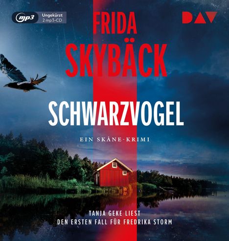 Schwarzvogel.Der erste Fall für Fredrika Storm, 2 MP3-CDs