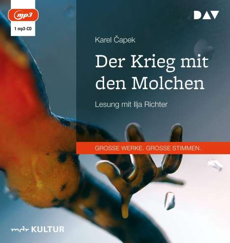 Karel ¿Apek: Der Krieg mit den Molchen, MP3-CD