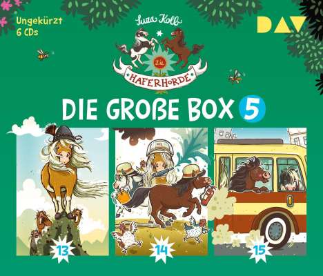 Suza Kolb: Die Haferhorde - Die große Box 5 (Teil 13-15), 6 CDs