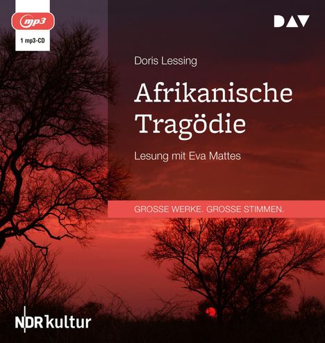 Doris Lessing: Afrikanische Tragödie, MP3-CD