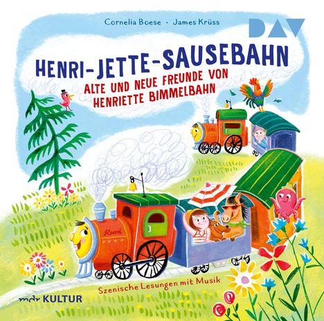Cornelia Boese: Henri-Jette-Sausebahn - Alte und neue Freunde von Henriette Bimmelbahn, CD