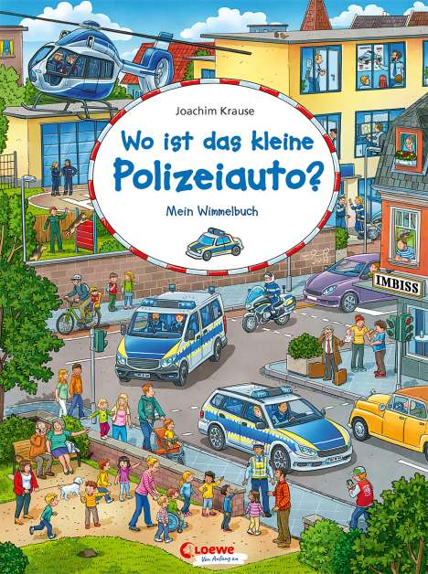Wo ist das kleine Polizeiauto?, Buch