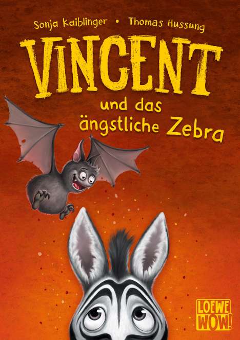 Sonja Kaiblinger: Vincent und das ängstliche Zebra (Band 3), Buch