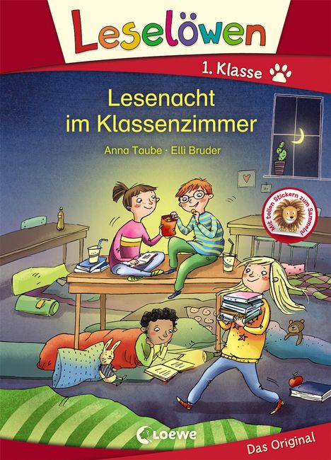 Anna Taube: Leselöwen 1. Klasse - Lesenacht im Klassenzimmer, Buch