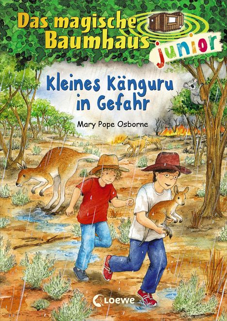 Mary Pope Osborne: Das magische Baumhaus junior 18 - Kleines Känguru in Gefahr, Buch
